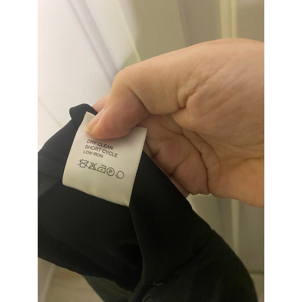 Etcetera Black Satin Pants Size 8 - Picture 6 of 7